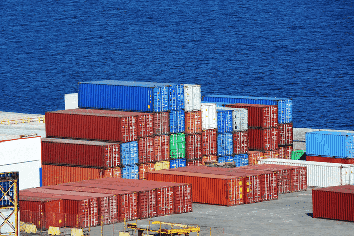 containers in ports