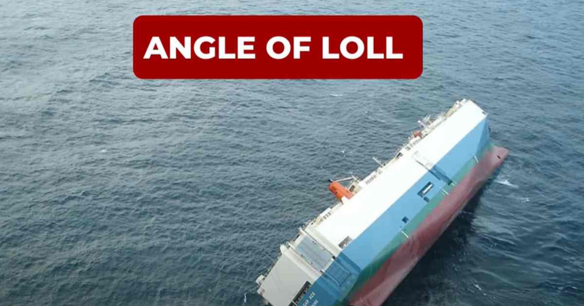 Why Do Ships Sink Angle Of Loll Explained