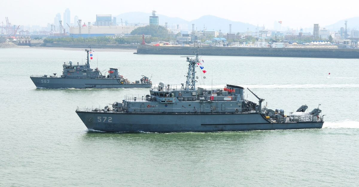 South Korean Navy Tests AI ‘Officer’ And Unmanned Vessels In First Mine-Sweeping Trial